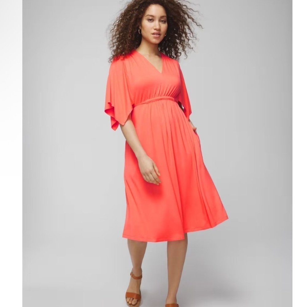 Soma Flutter Sleeve Short Bra Dress